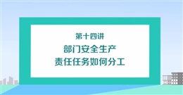 部門(mén)安全生產(chǎn)責(zé)任任務(wù)如何分工（上）